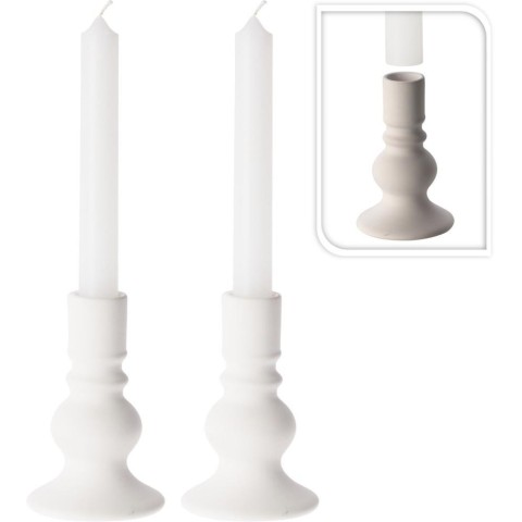 2 CANDELIERI 11CM CCANDELA 16